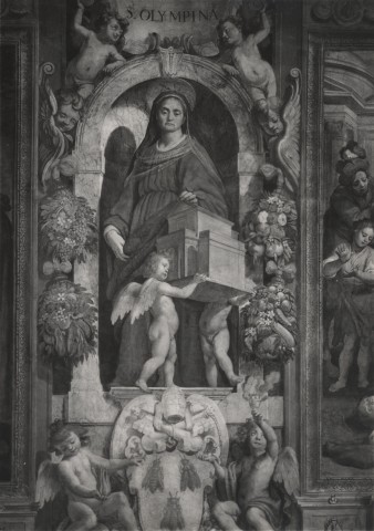 Anonimo — Berrettini Pietro; Ciampelli Agostino - sec. XVII - Santa Olimpina — insieme